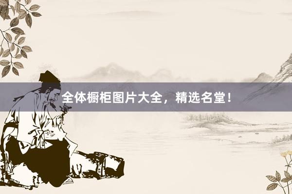 全体橱柜图片大全，精选名堂！